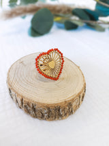 Bague - Kerrii rouge